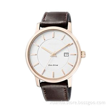 3ATM water resistant fashion watch genuine leather for man style, high quality